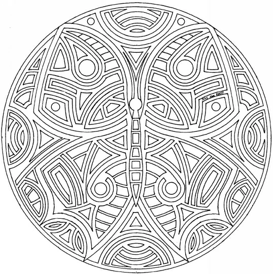 Mandalas Animaux 91